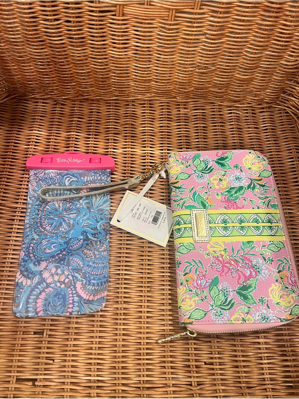 Lilly Pulitzer Pink Floral Wallet